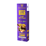 كيتو بار شوكولاتة باللوز من هيلثي اند تيستي | سناك كيتو صحي